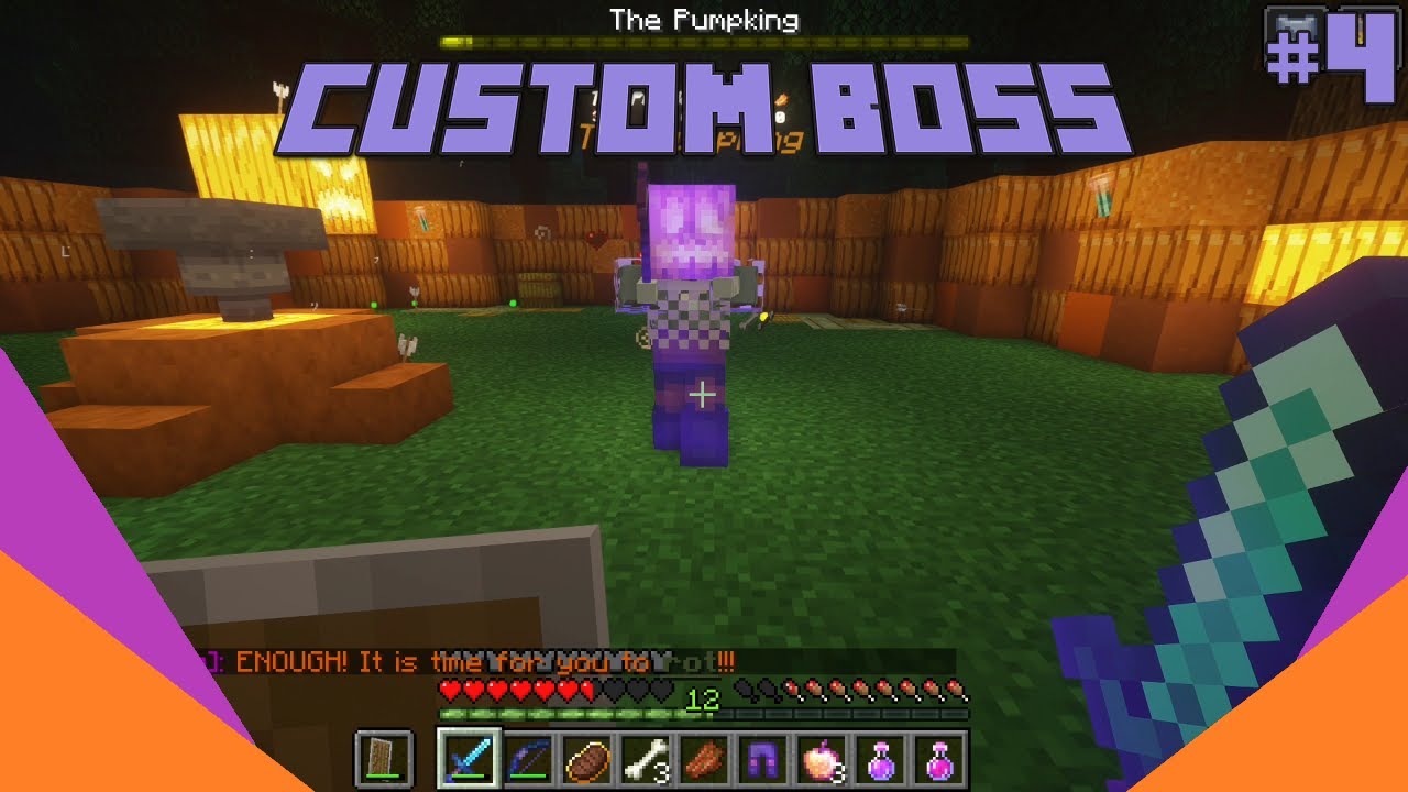 Creating a CUSTOM BOSS in Vanilla Minecraft 1.16! (Part 4: Final Fight)