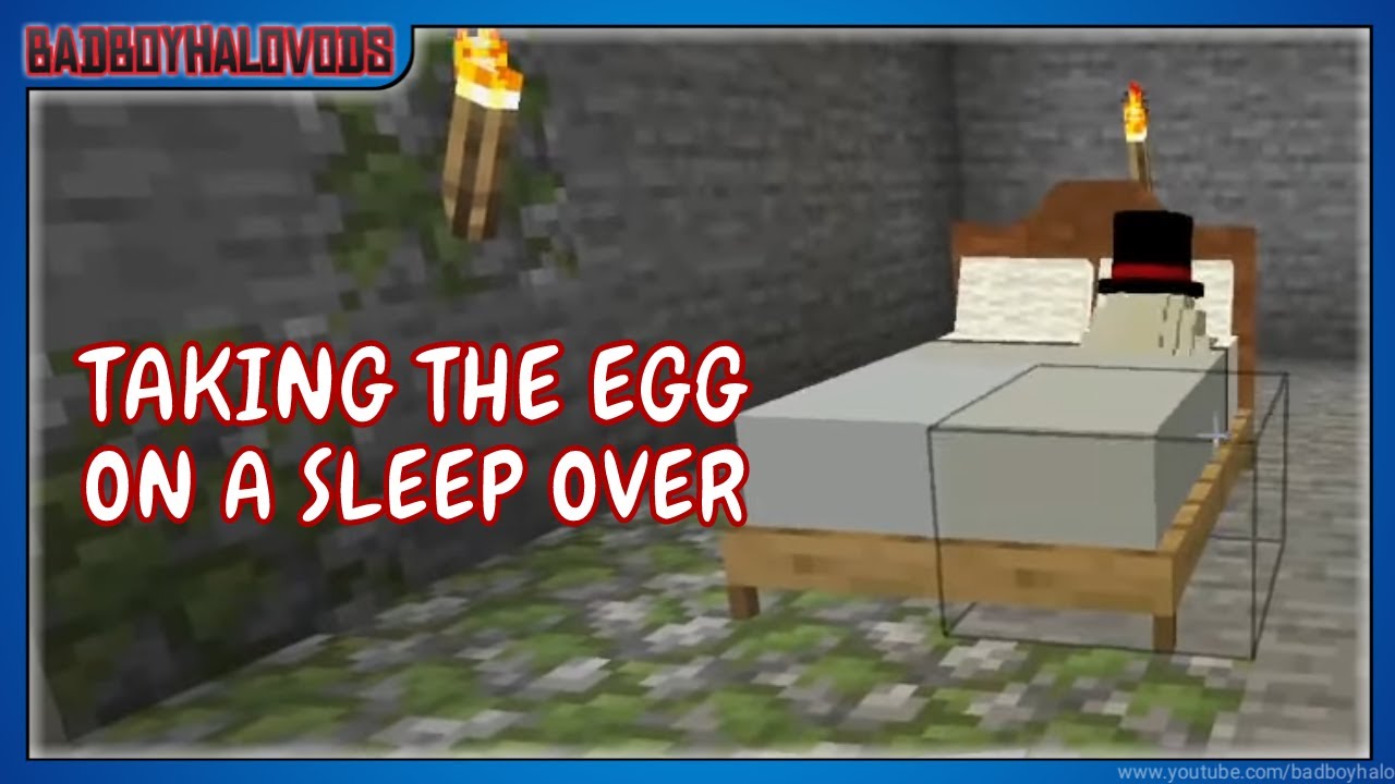 TAKING THE EGG ON A SLEEP OVER! | QSMP