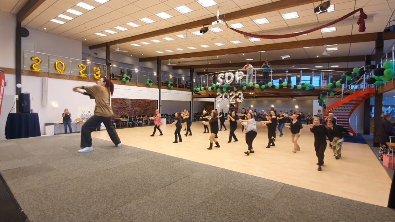 Newline Swing Line Dance