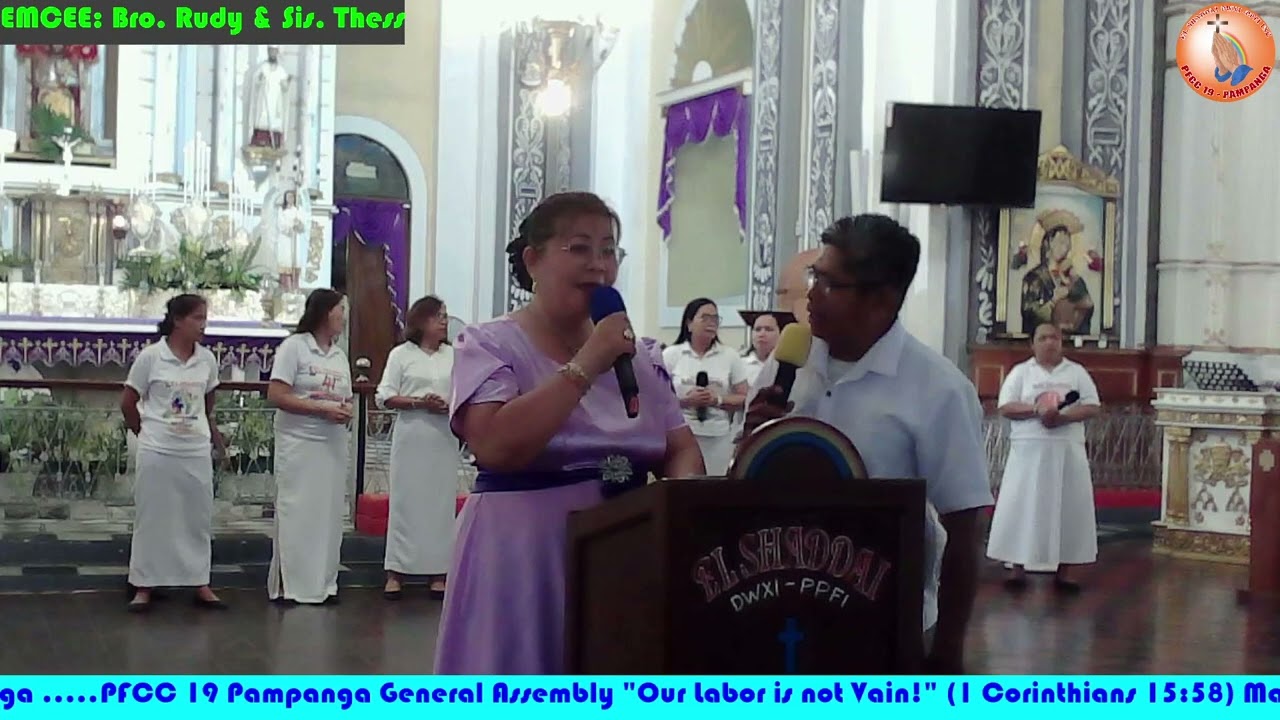 PFCC 19 Pampanga General Assembly Live Streaming March 6, 2026