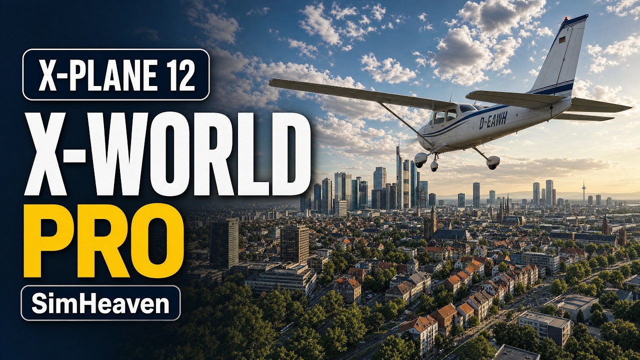 X-World Pro Review: VFR Scenery Changed in X-Plane 12