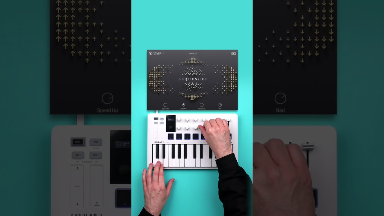 Dreamy arpeggios with UVI Falcon 3. #musicproduction #electronicmusic #synth #sounddesign #ambient