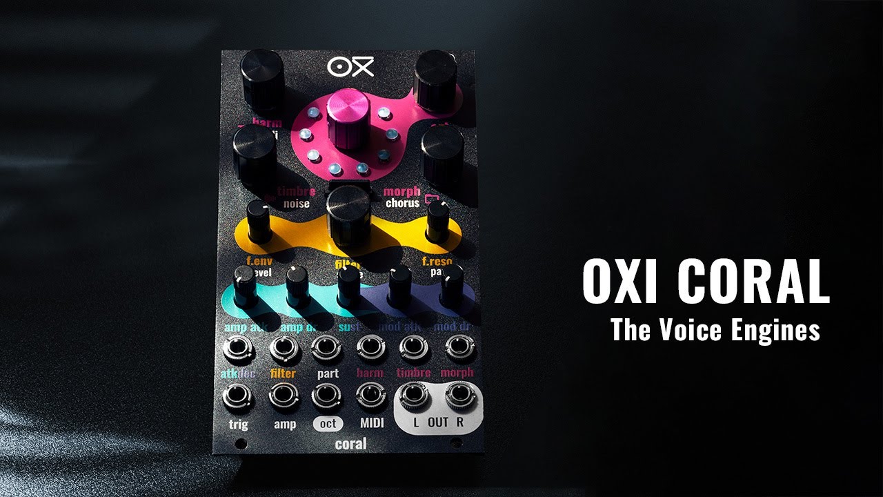 OXI CORAL Tutorial #3 - Exploring the Voice Engines