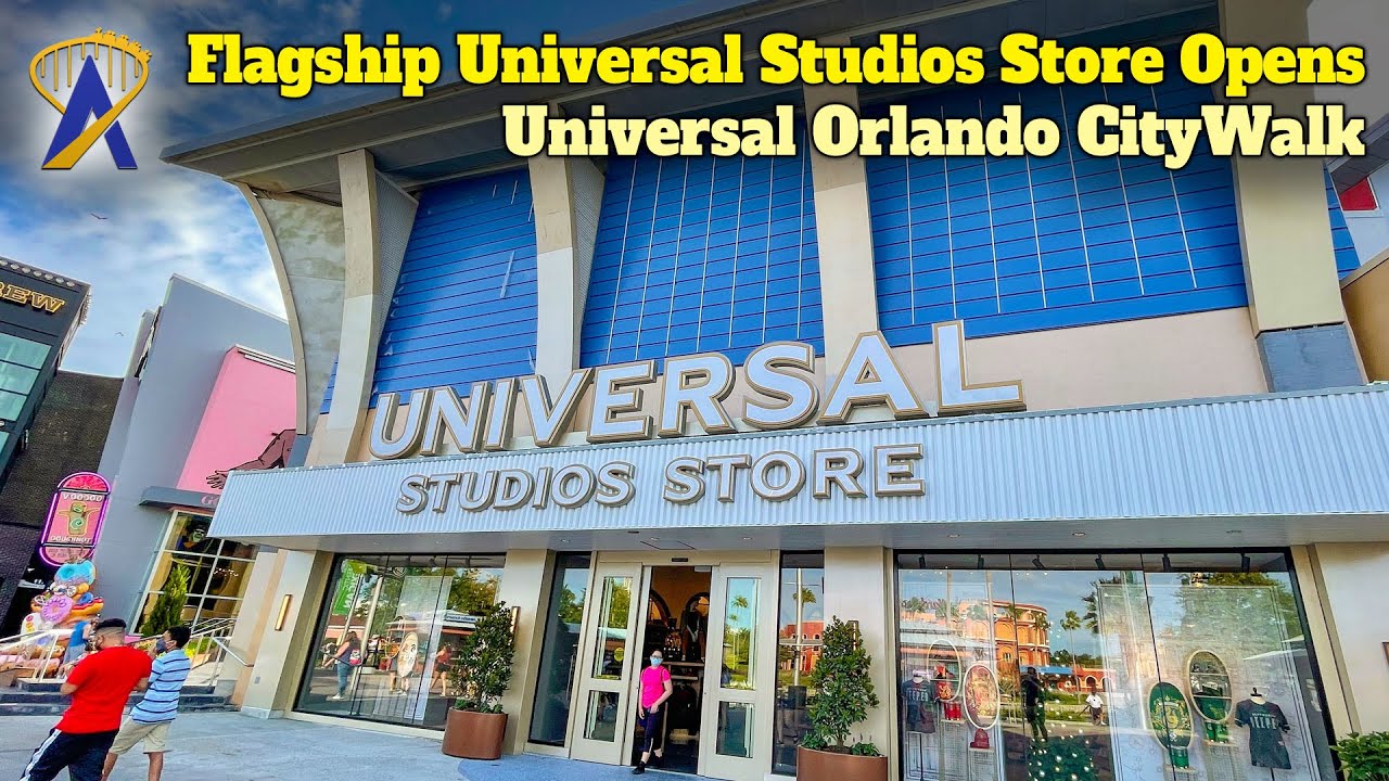 New Flagship Universal Studios Store Opens At Universal Orlando Resort CityWalk