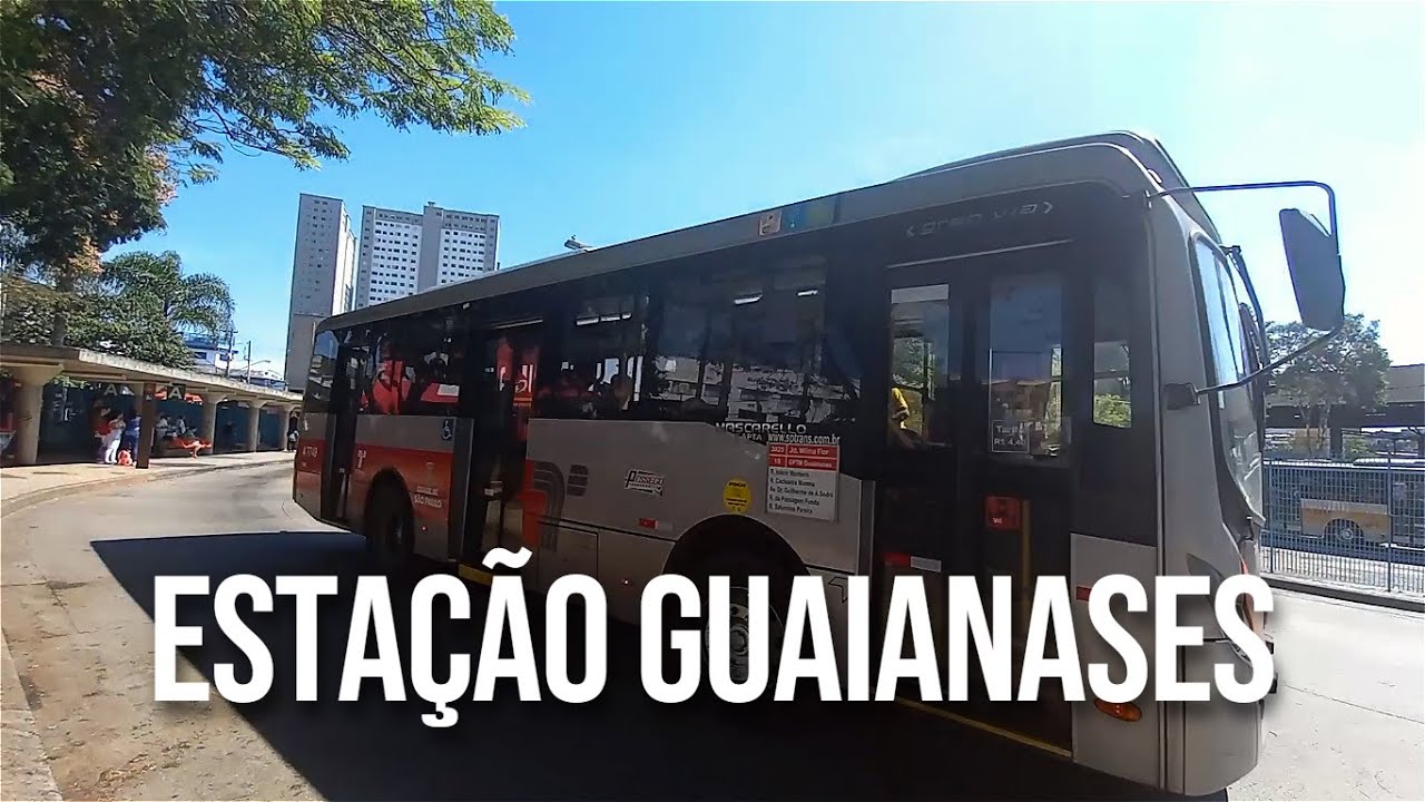 Movimentação de Ônibus no Terminal Sul - Estação Guaianases