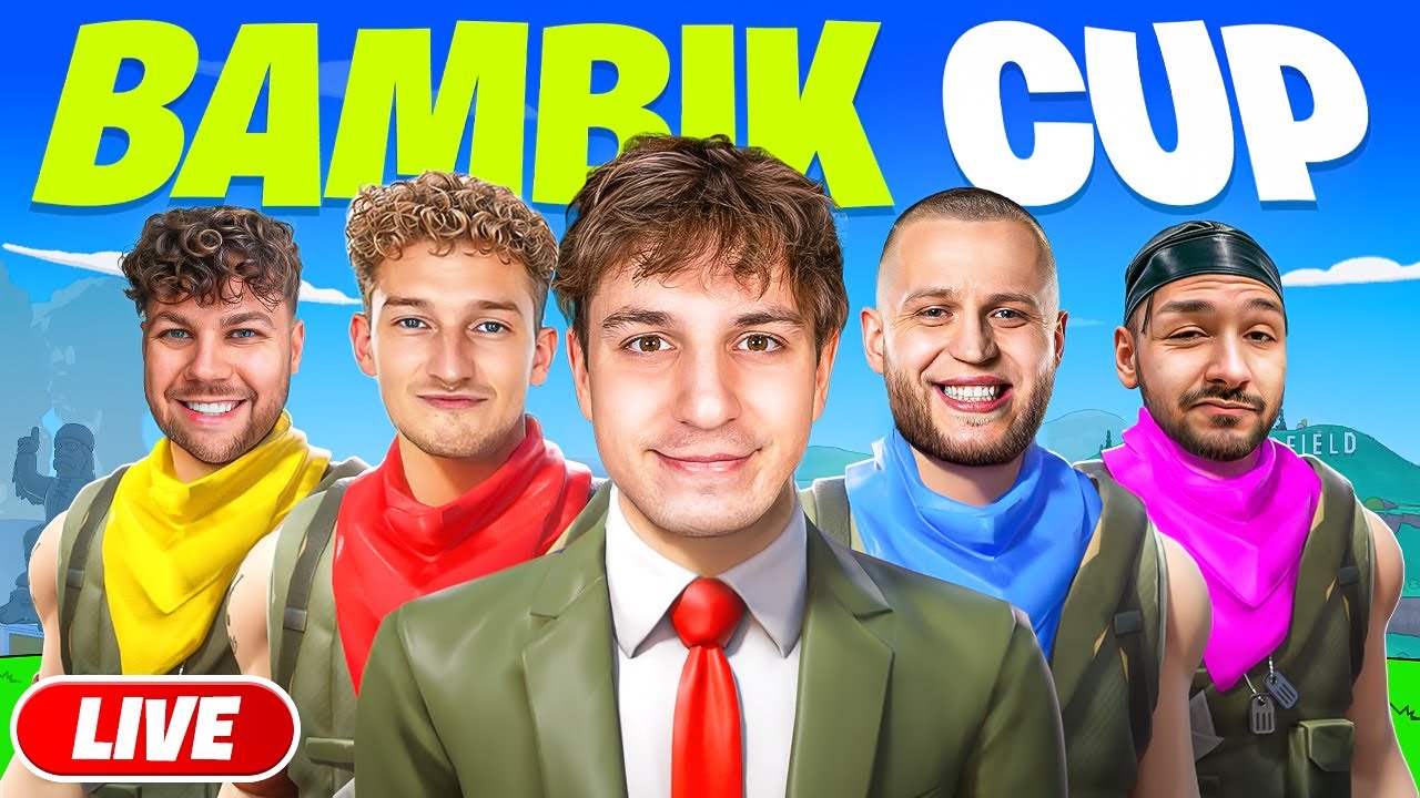 🔴 BAMBIK CUP Streamer&oacute;w w Fortnite OG | DZIEŃ 1.