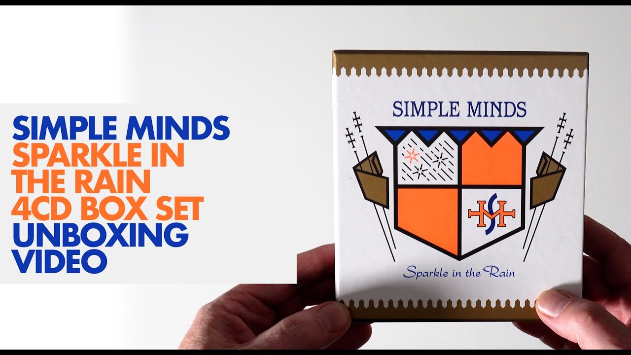 Simple Minds / Sparkle in the Rain 40th anniversary 4CD - Unboxed!