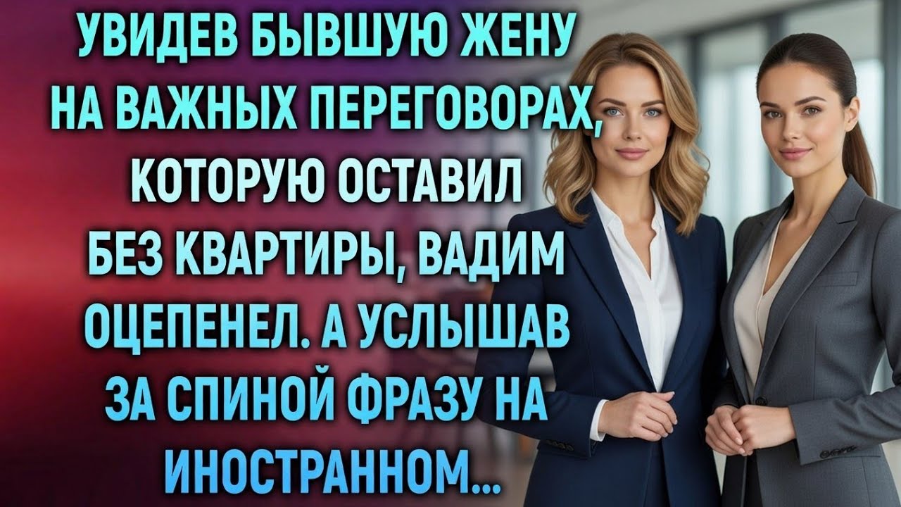 Увидев бывшую жену на переговорах, Вадим застыл. А услышав её условия…
