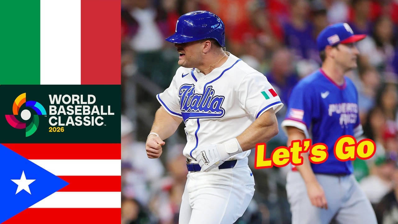 Italy vs Puerto Rico Quarterfinal Game Highlights | World Baseball Classic 2026