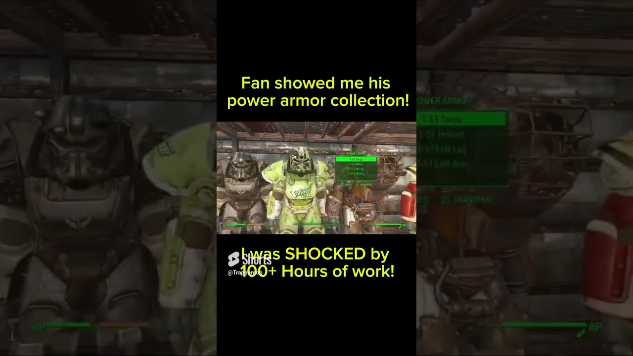 POWER ARMOR Collection!! 100+ hours #fallout