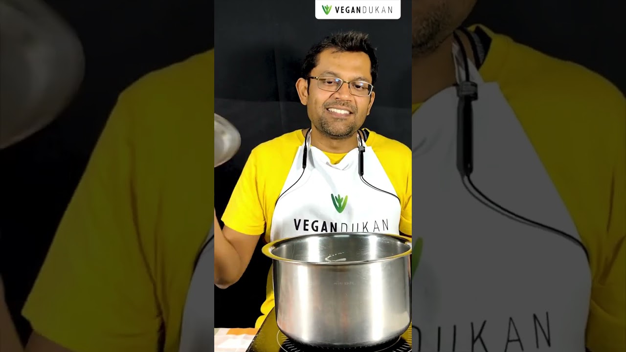Make Vegan Curd at Home in 3 Easy Steps! #diy #vegan #curd #plantbased #veganfood #veganindianfood