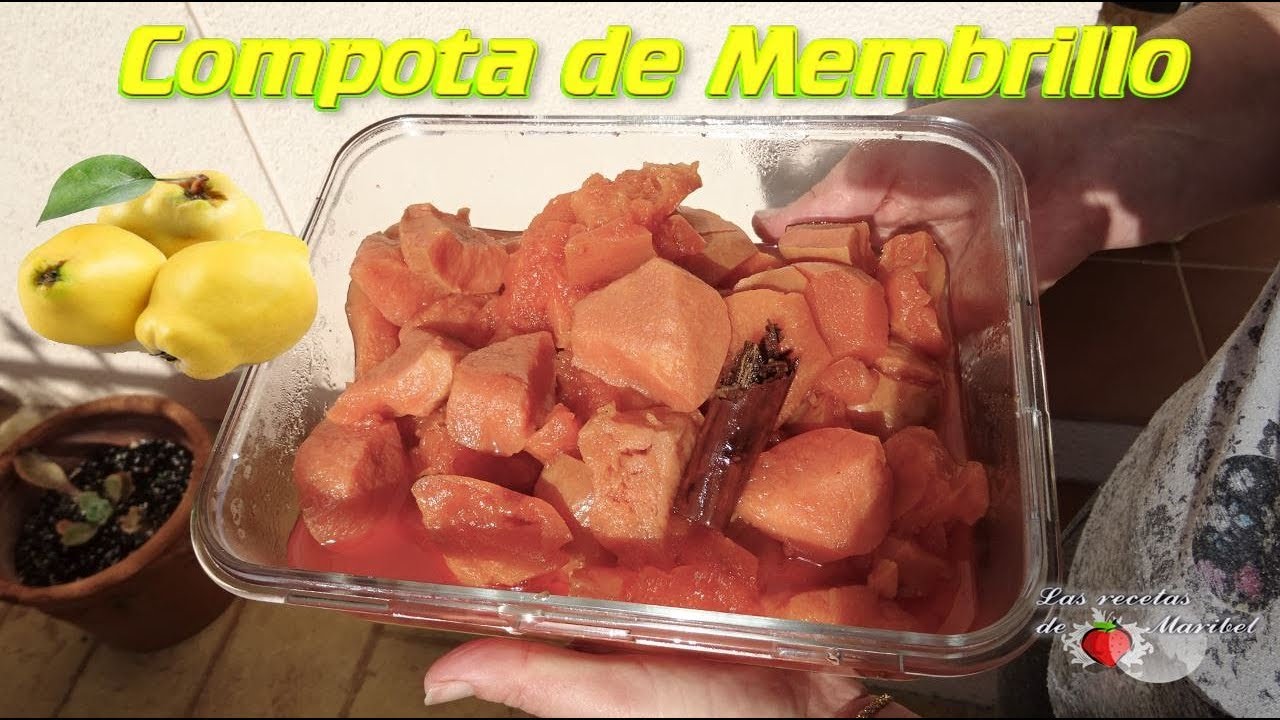 Compota de Membrillos | Almibar de Membrillo