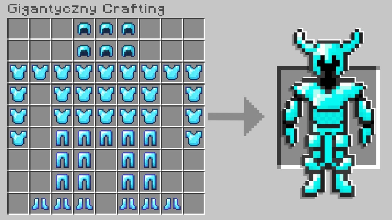 Dodałem GIGANTYCZNY CRAFTING do MINECRAFT...