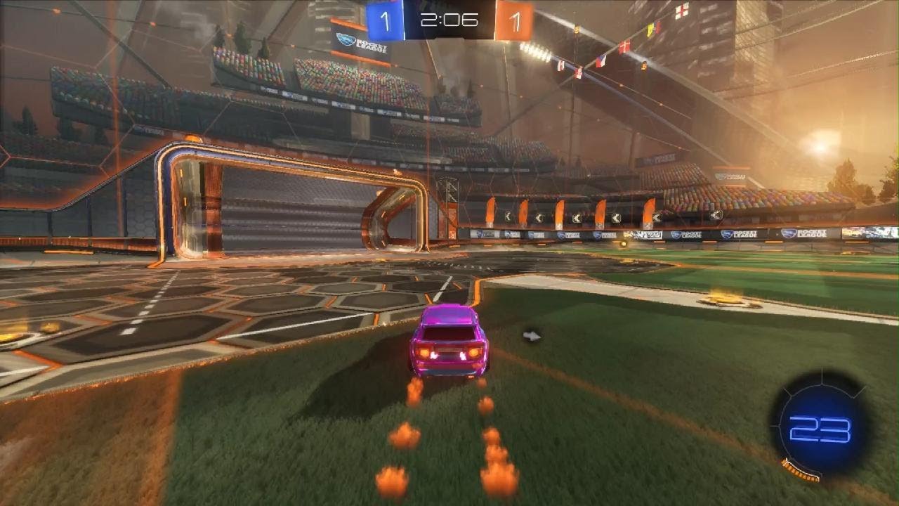 Rocket League_ تدريب علي