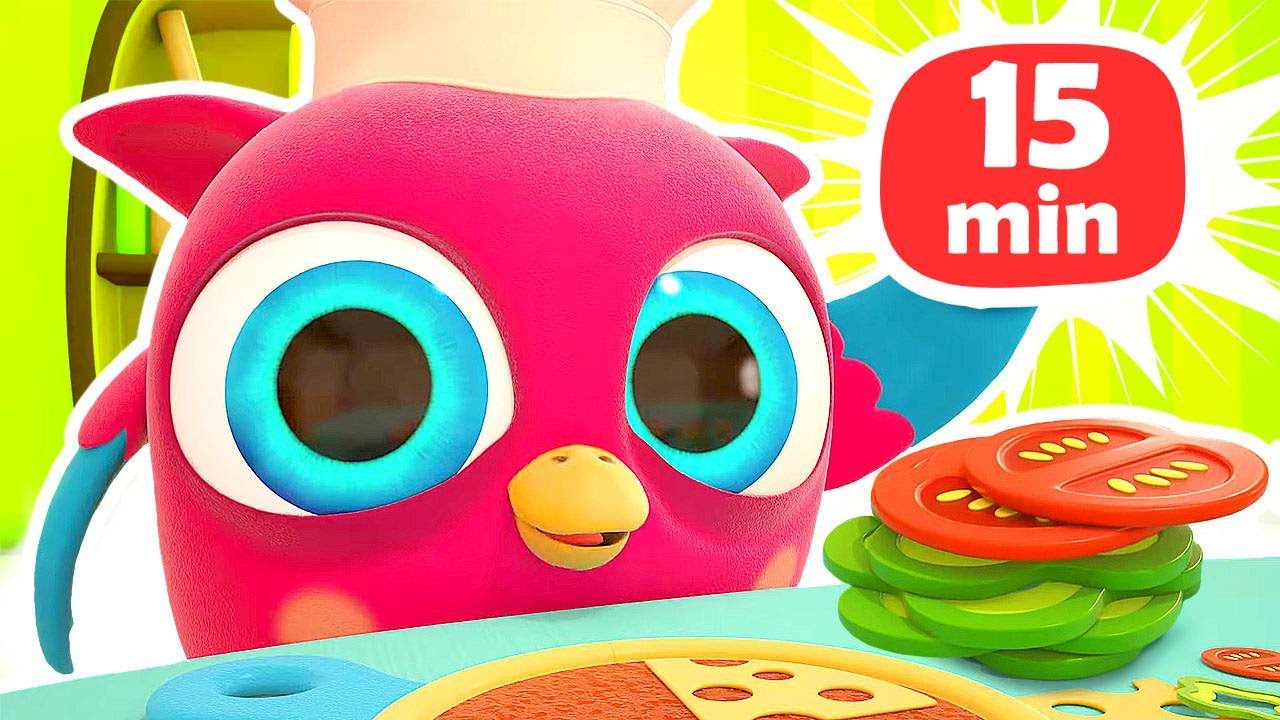 Gufetto Hophop e i suoi giochi divertenti! Cartoni animati con Gufetto Hophop per bambini piccoli