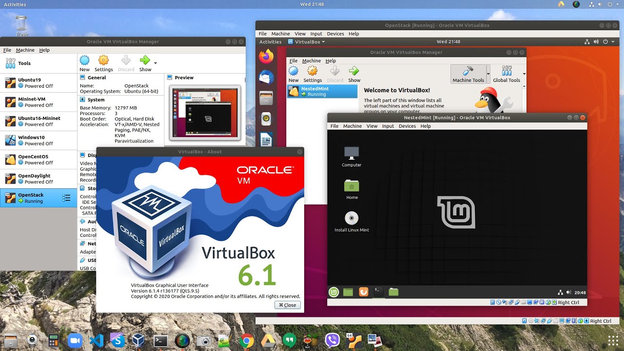 Mastering VirtualBox Nested Virtualization: Installing #linux  Mint on Ubuntu | Intel AMD