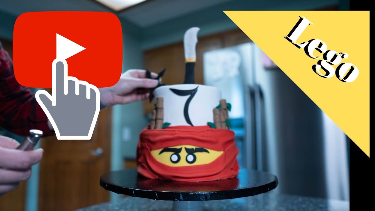 How to Make a Lego Ninjago Cake with Fondant