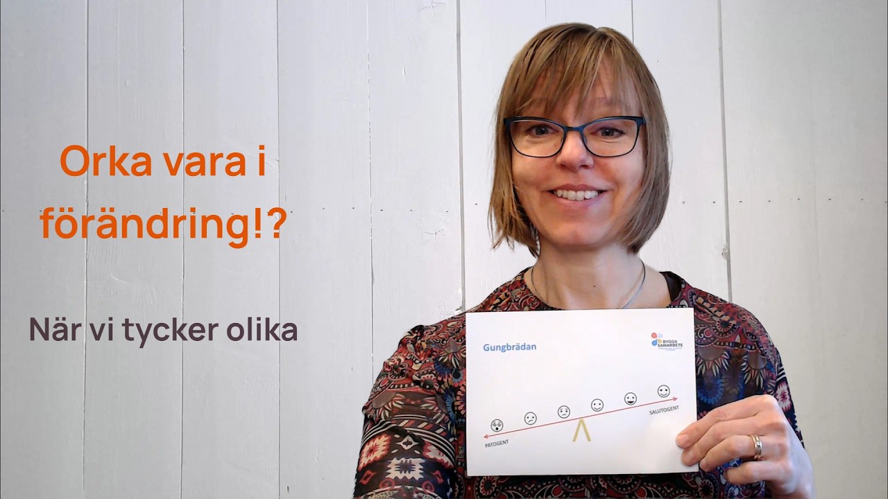 Acceptera att vi tycker olika