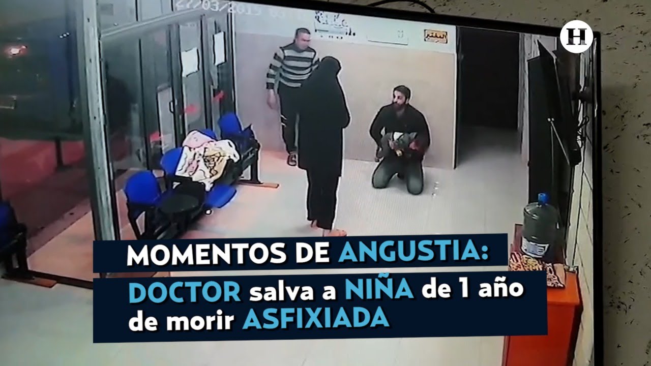 Médico SALVA con HERÓICA maniobra a una NIÑA de 1 año de morir ASFIXIADA