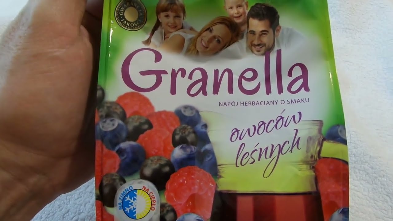 I Granella Чай гранулированный растворимый Лесные ягоды Instant granulated tea Wild berries 20221103