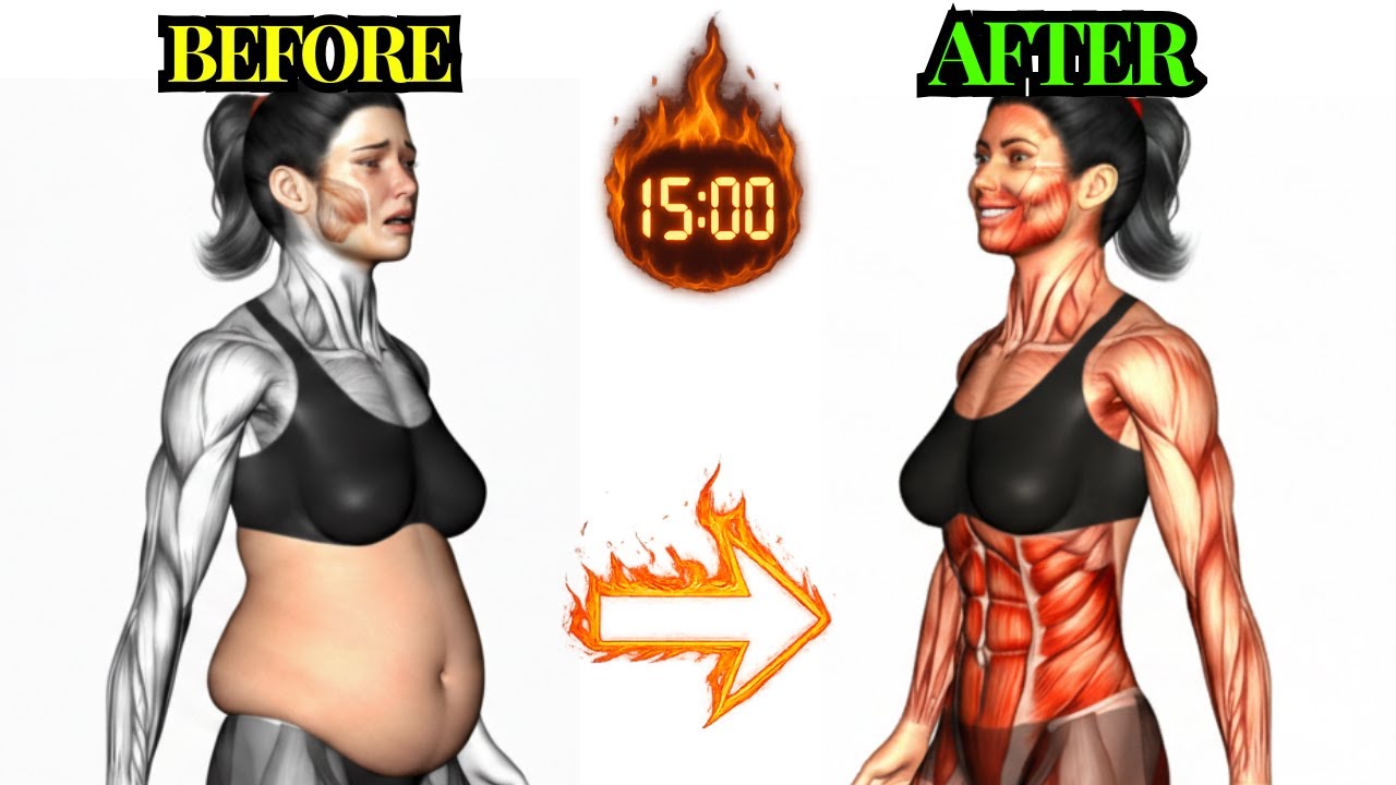 15 Min Flat Belly Routine - Advanced - Challenge Yourself!