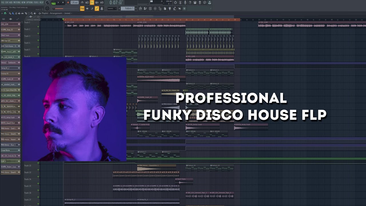 PROFESSIONAL FUNKY DISCO HOUSE FLP (PURPLE DISCO MACHINE, REDONDO, CHARLES J STYLE)