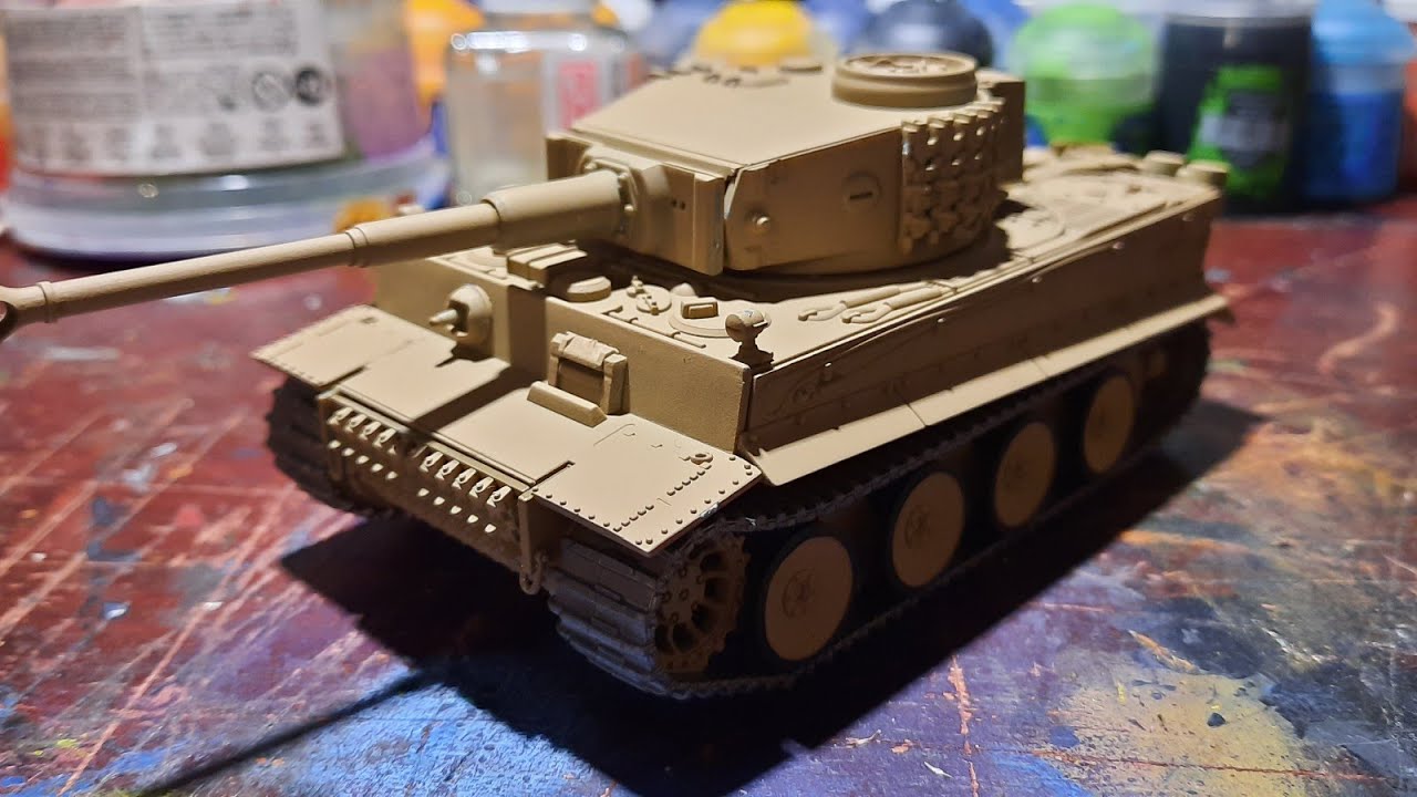Painting the Tiger for Bolt action battle reports