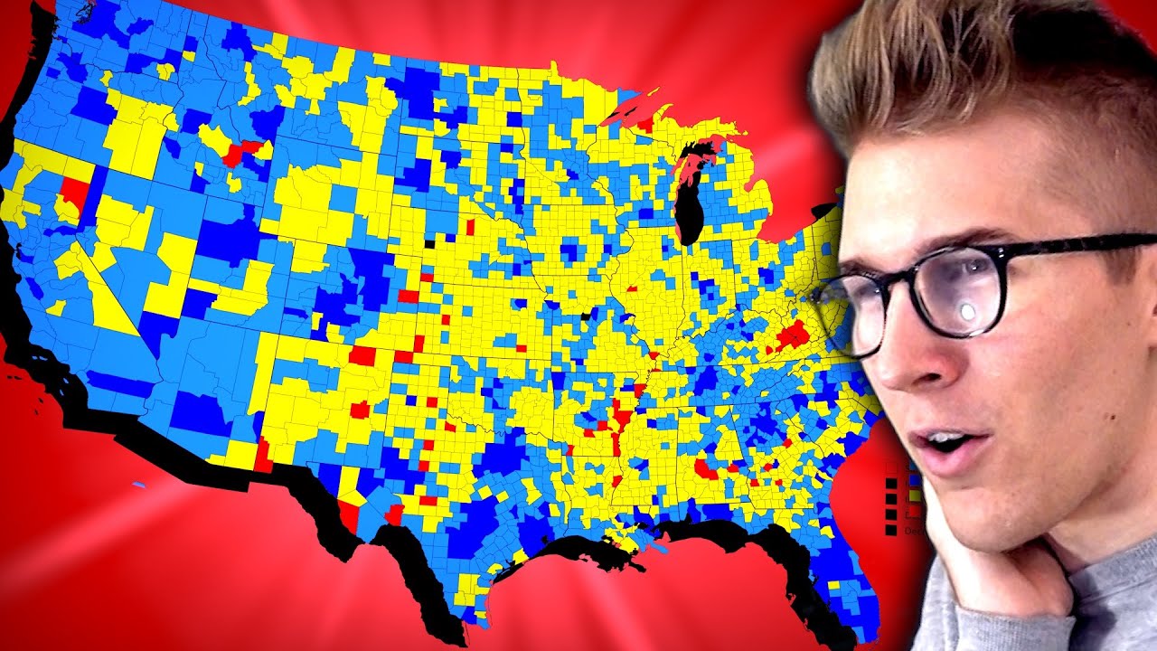 These States are LOSING Population (Beautiful Maps)