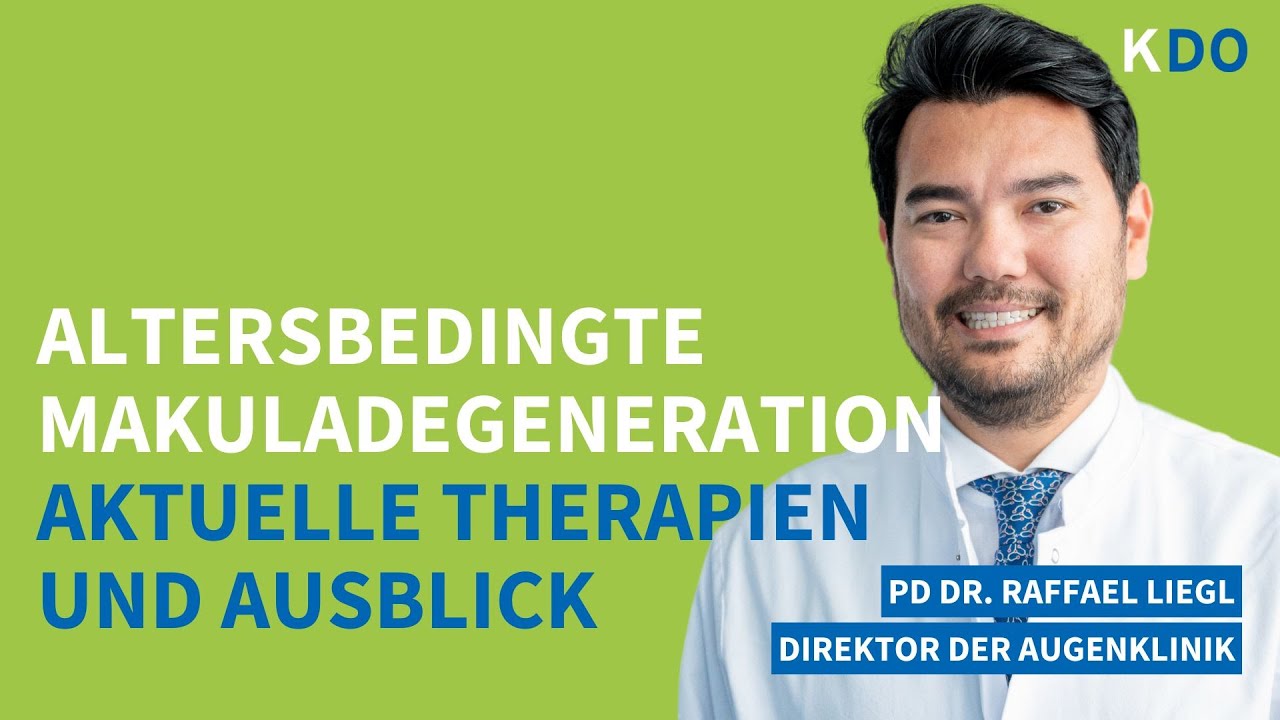 Altersbedingte Makuladegeneration: Aktuelle Therapien und Ausblick // mediTALK mit PD Dr. Liegl