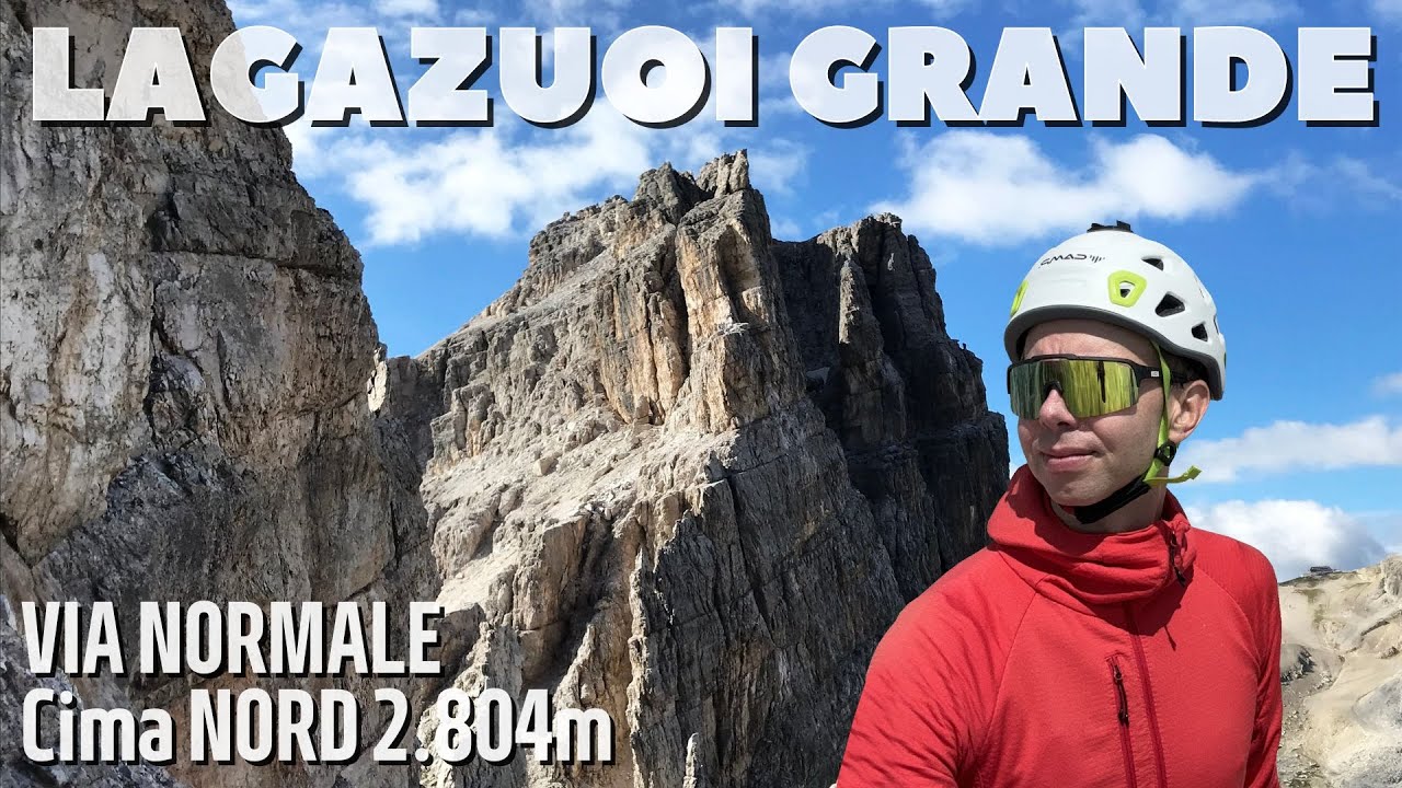 LAGAZUOI GRANDE Cima NORD (2.804m) Via Normale | FANES - Dolomiti UNESCO