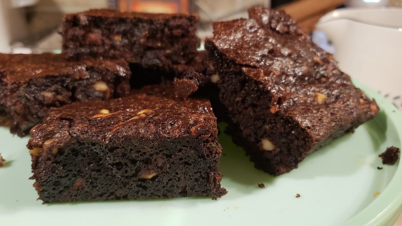 Zucchini Brownies!           So Moist! So Good!