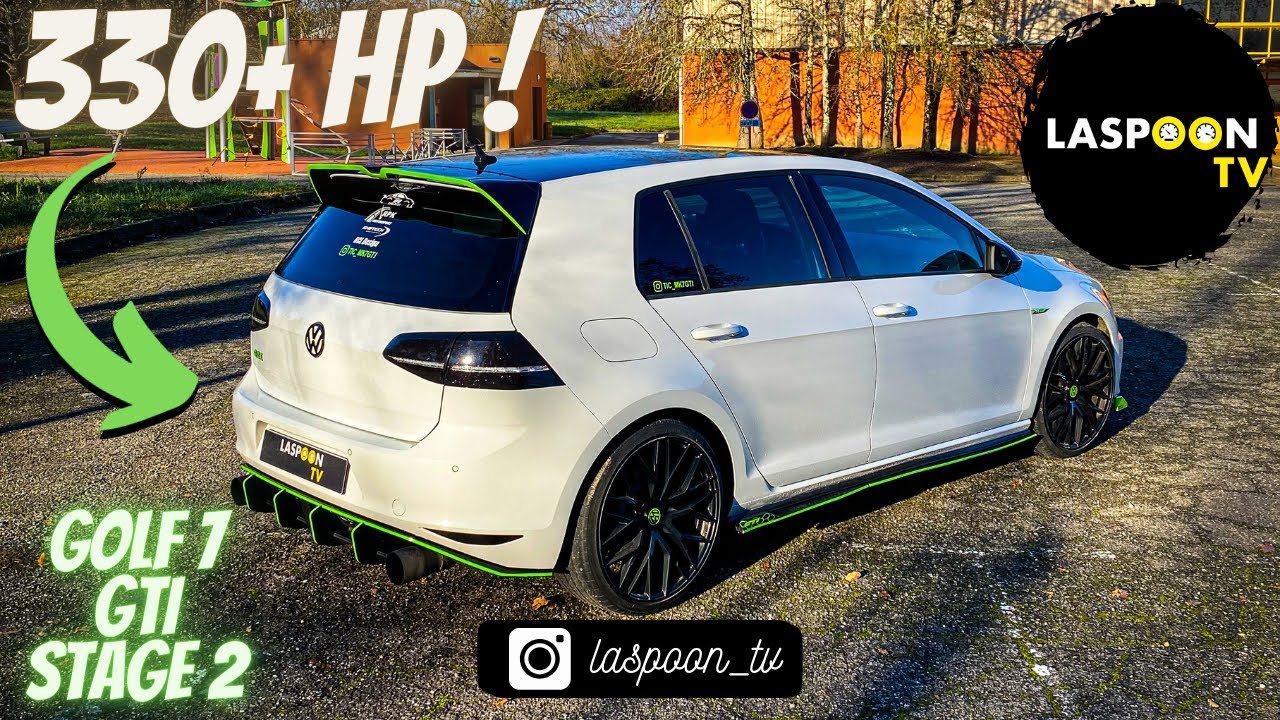 Golf 7 GTI Stage 2, le diable en vert et blanc ! 💚🤍