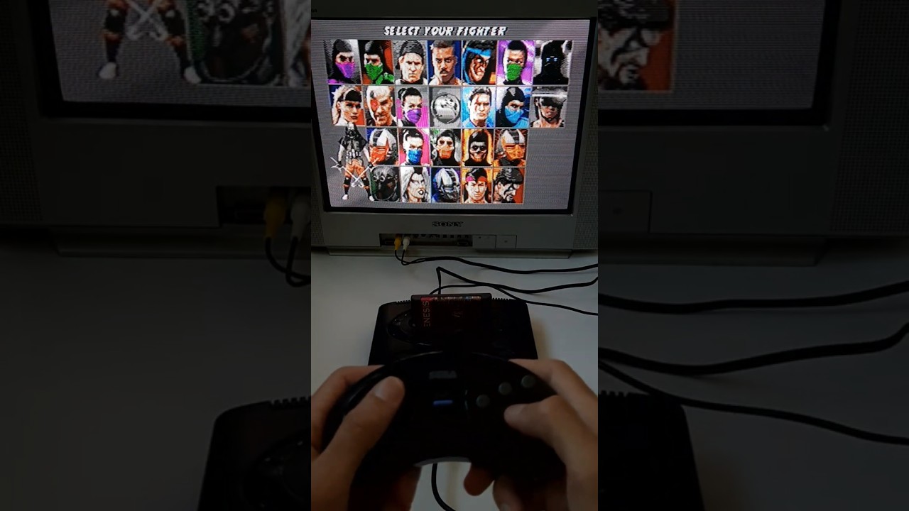 Ultimate Mortal Kombat 3 - Sega Genesis - Sega Mega Drive #sega #retrogame
