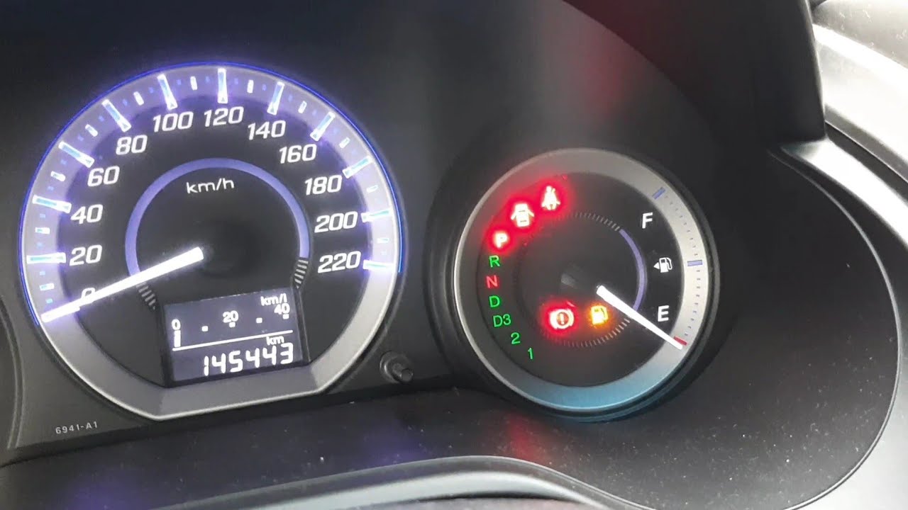 Nível de combustível Resolvido  - Reset Honda City - Reset de Bateria