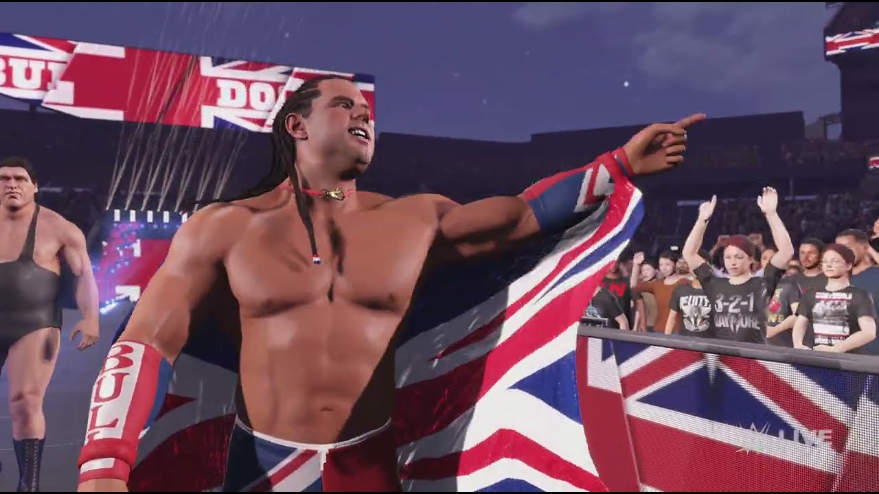 Only playing with British Bulldog in 2K 25 WWE.