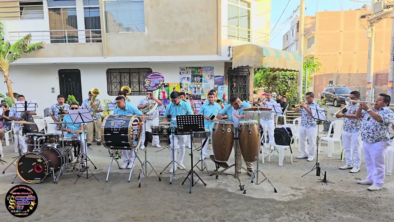 Dos temas con Lucho Barrios (Bolero) - Banda Sensación Sonido Star
