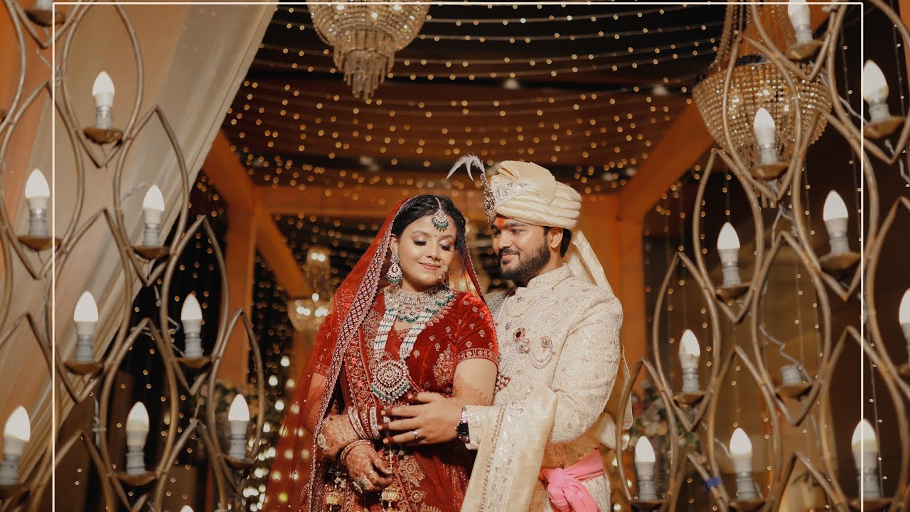 Shubham & Kajal  |  4k Cinematic Wedding Film |  Damson Plum Lucknow