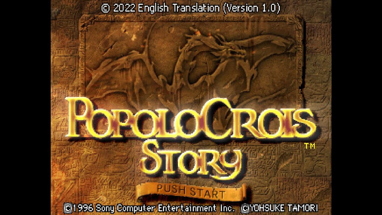 PoPoLoCrois Story ¦ English fan translation gameplay ¦ PS1