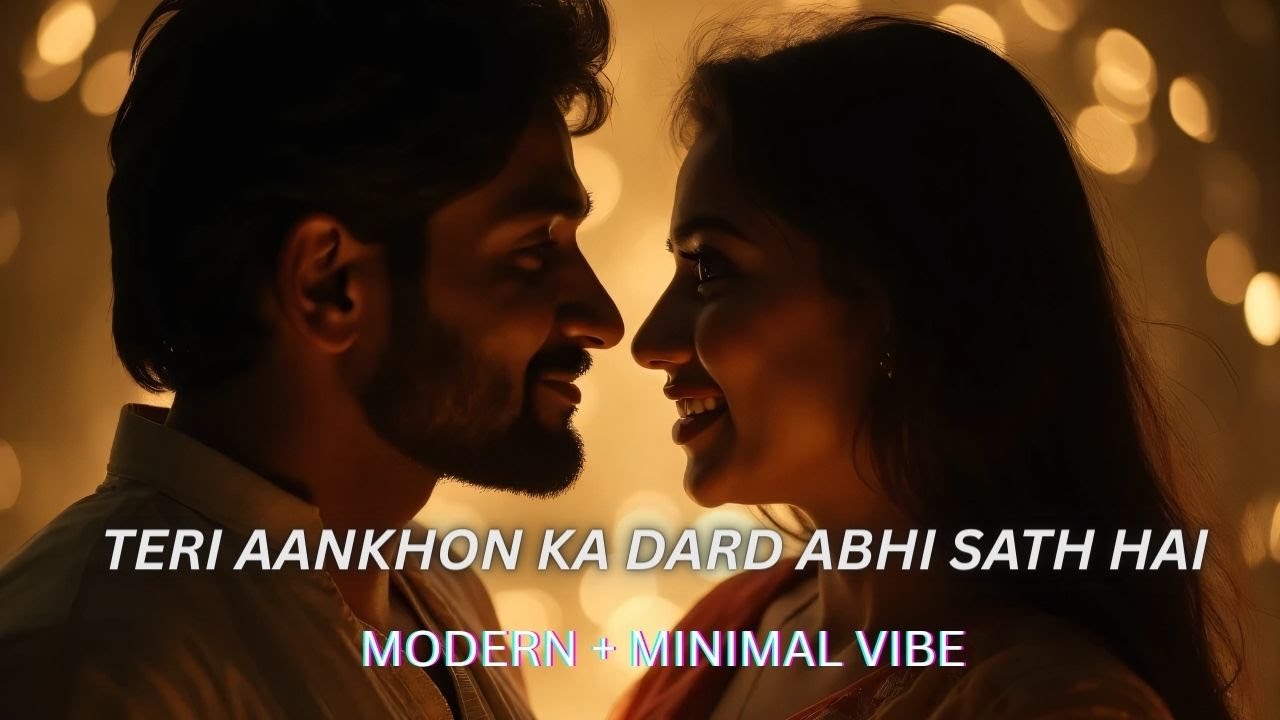 TERI AANKHON KA DARD ABHI SATH HAI - A song that bleeds emotions, straight from the heart. 🎶✨