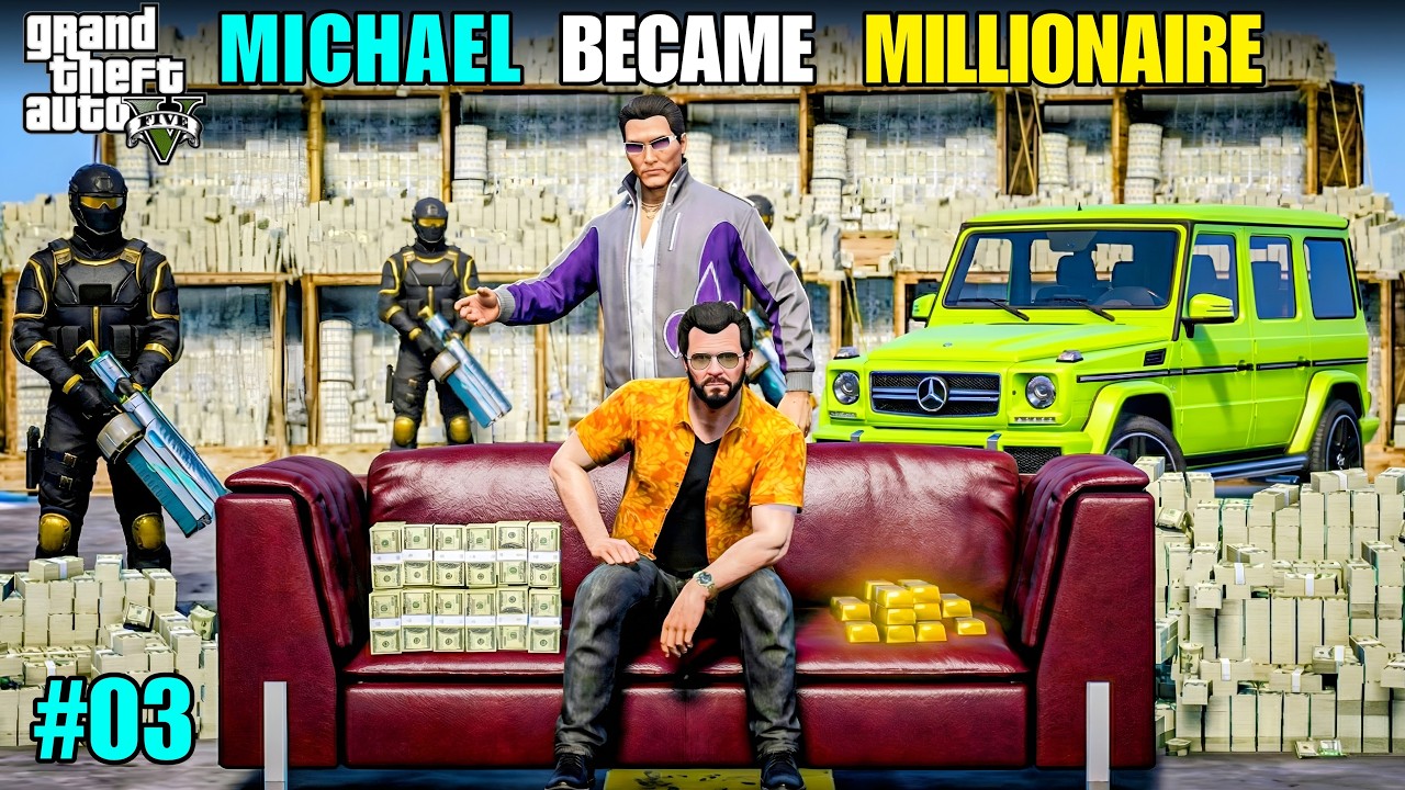 Michael Became Ultra Rich In GTA 5! 🔥 #03 