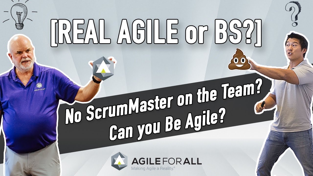 No ScrumMaster on a Team? - Is this Agile? Or Something Else... [REAL AGILE or BS?]