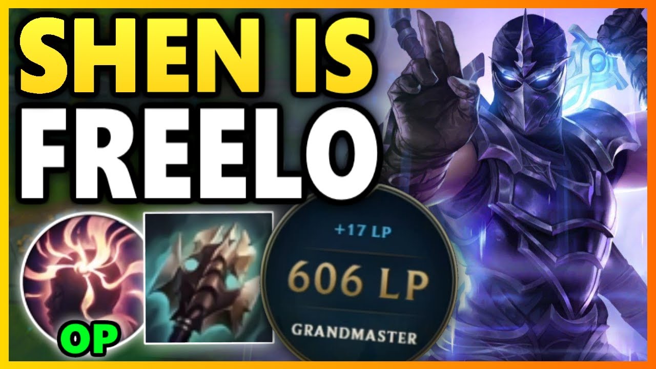 THIS IS WHY PRESENCE OF MIND IS GETTING NERFED! S9 Shen Top Gameplay | Unranked to Challenger EP 59