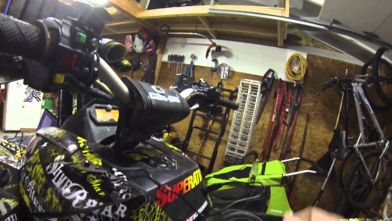 Can-am RENEGADE 1020 BBK coldstart walkaround!!NPP,MRRPM,THEBOM,GRIFFIN