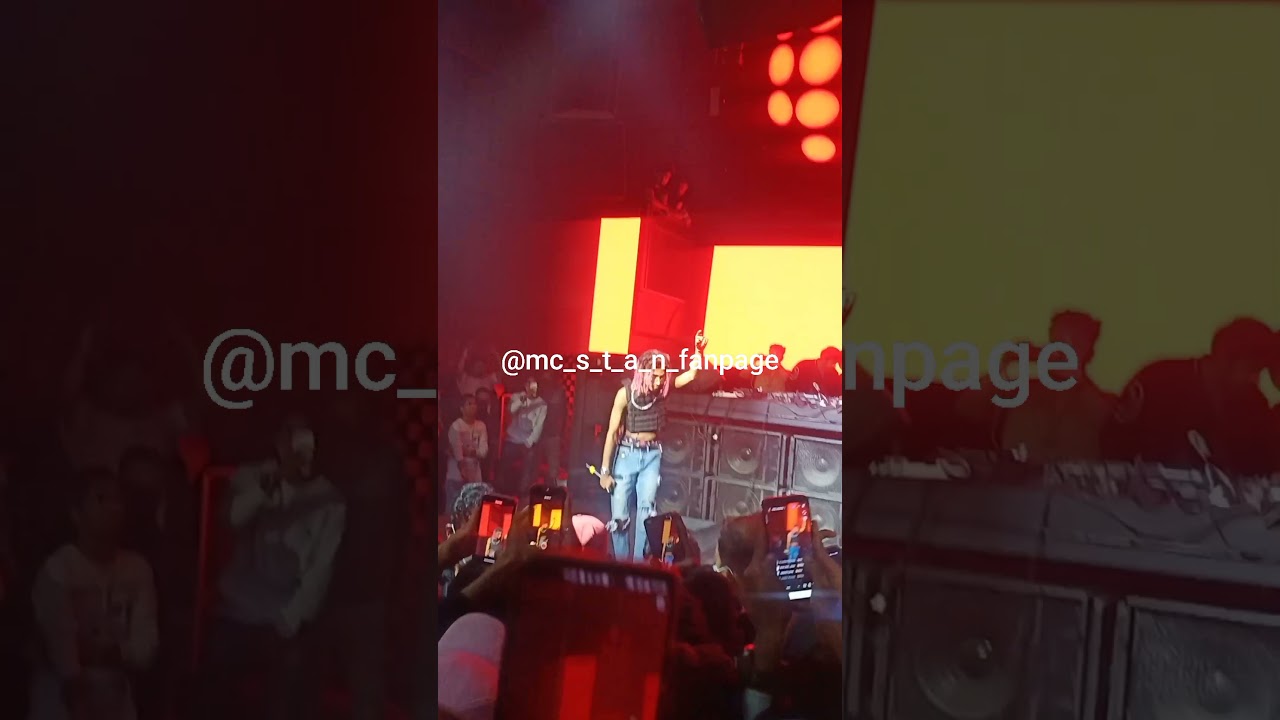 KAHAN PAR HAI | MC STAN LIVE PERFORMANCE IN HYDERABAD SHOW