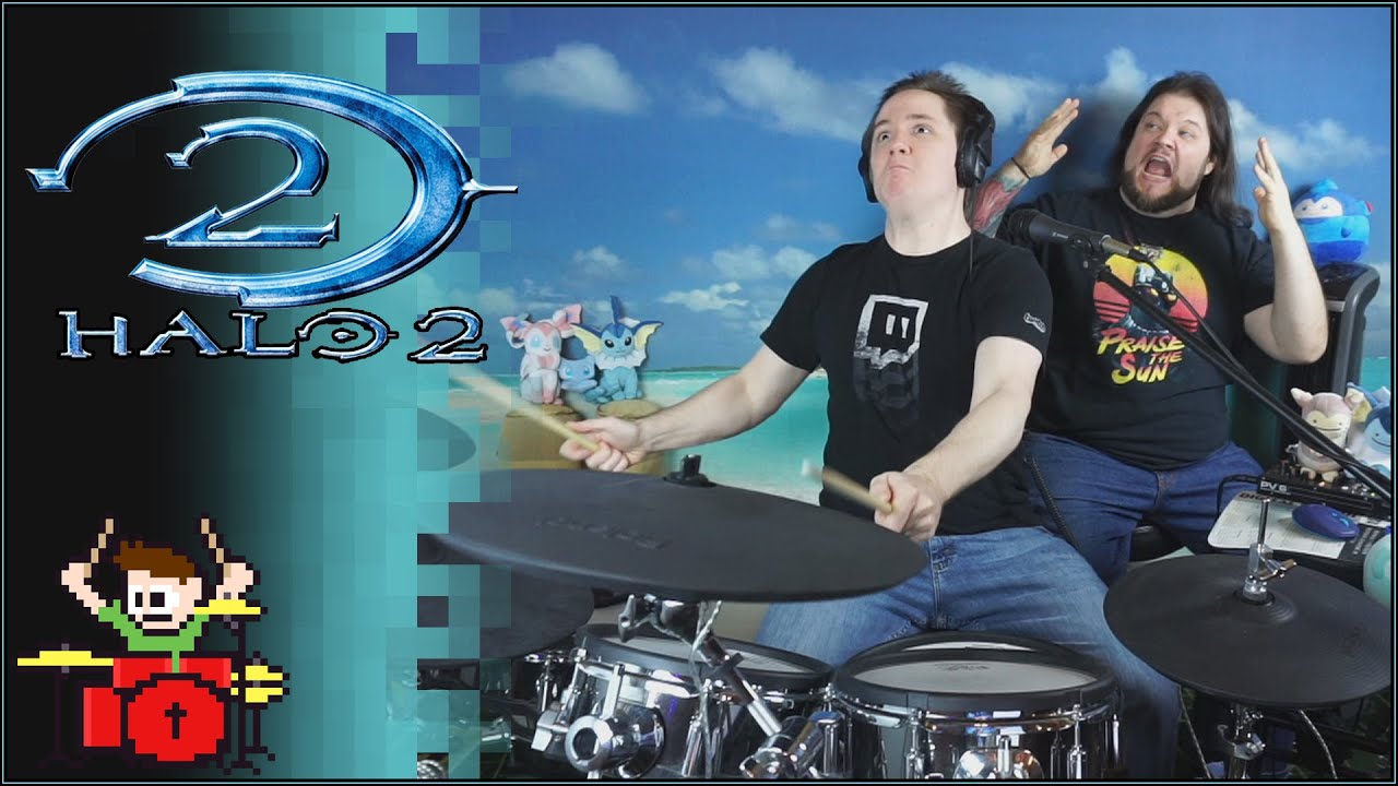 Halo 2 Theme - MJOLNIR Mix On Drums!