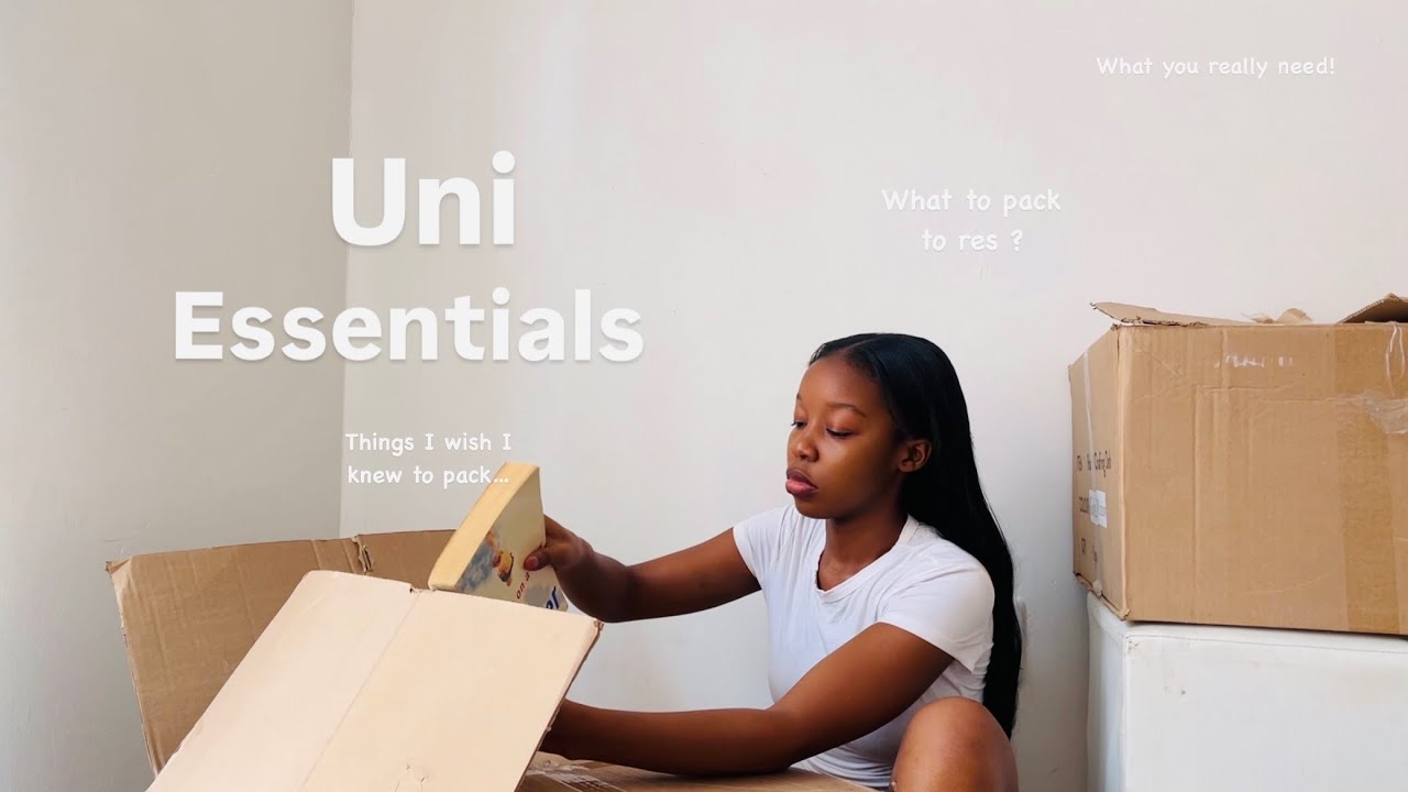 Uni / College essentials | What to pack for res +  Things I wish I took + Res Essentials 📦