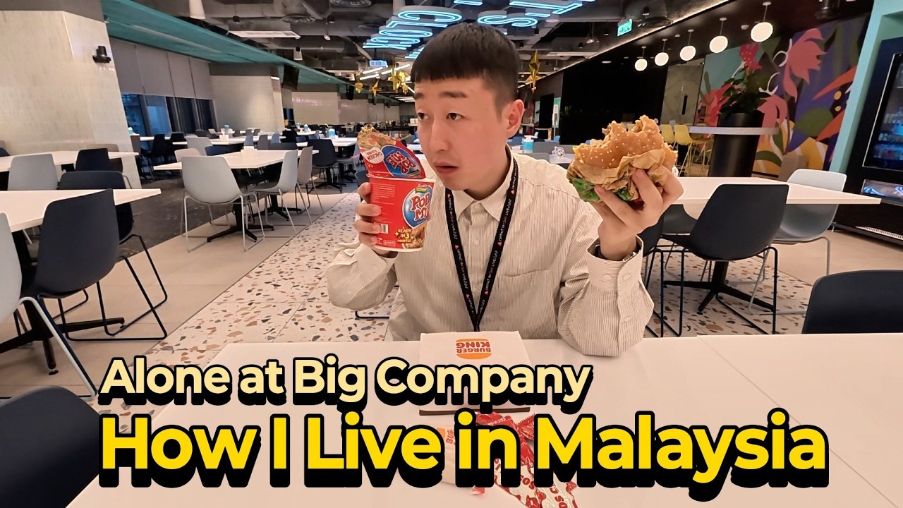 This Is My Life in Malaysia... Working Alone at a Big Company