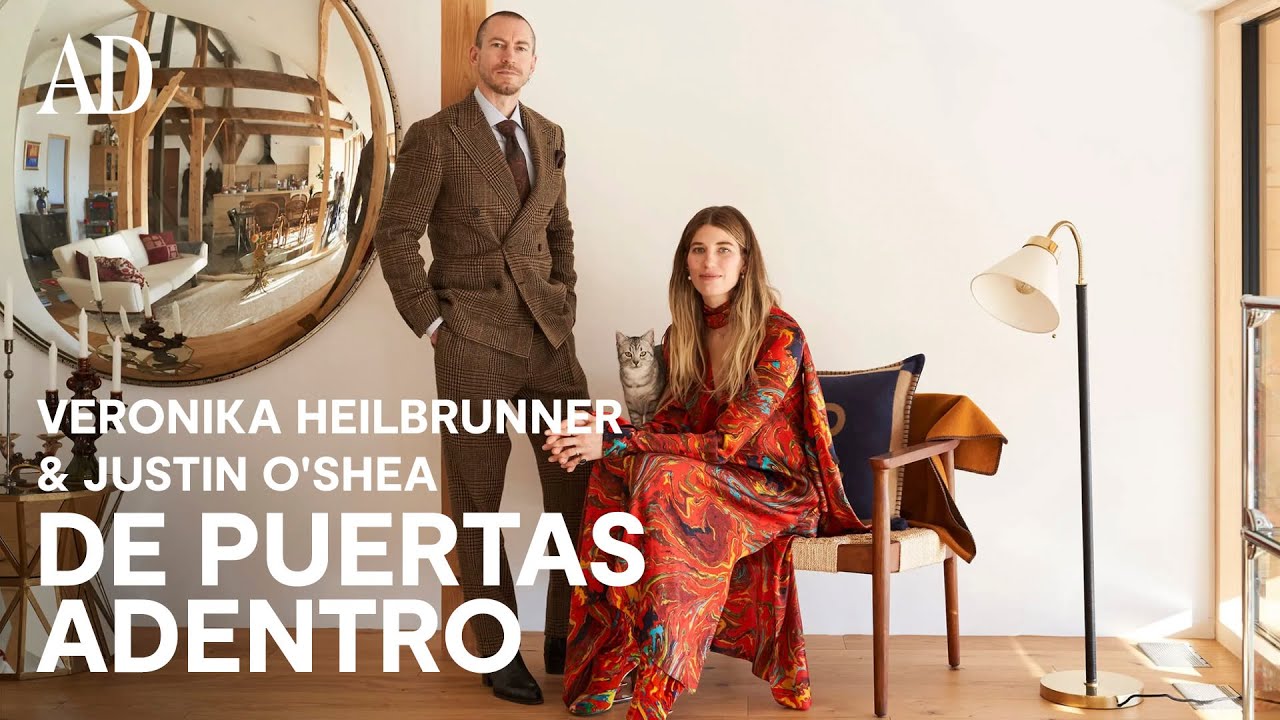 Entramos en la casa de campo de Justin O'Shea y Veronika Heilbrunner | AD España