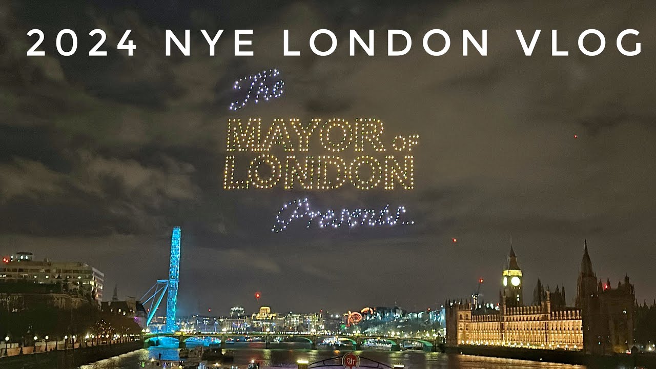 Celebrating 2024 New Year with Dazzling Fireworks and Drone Show