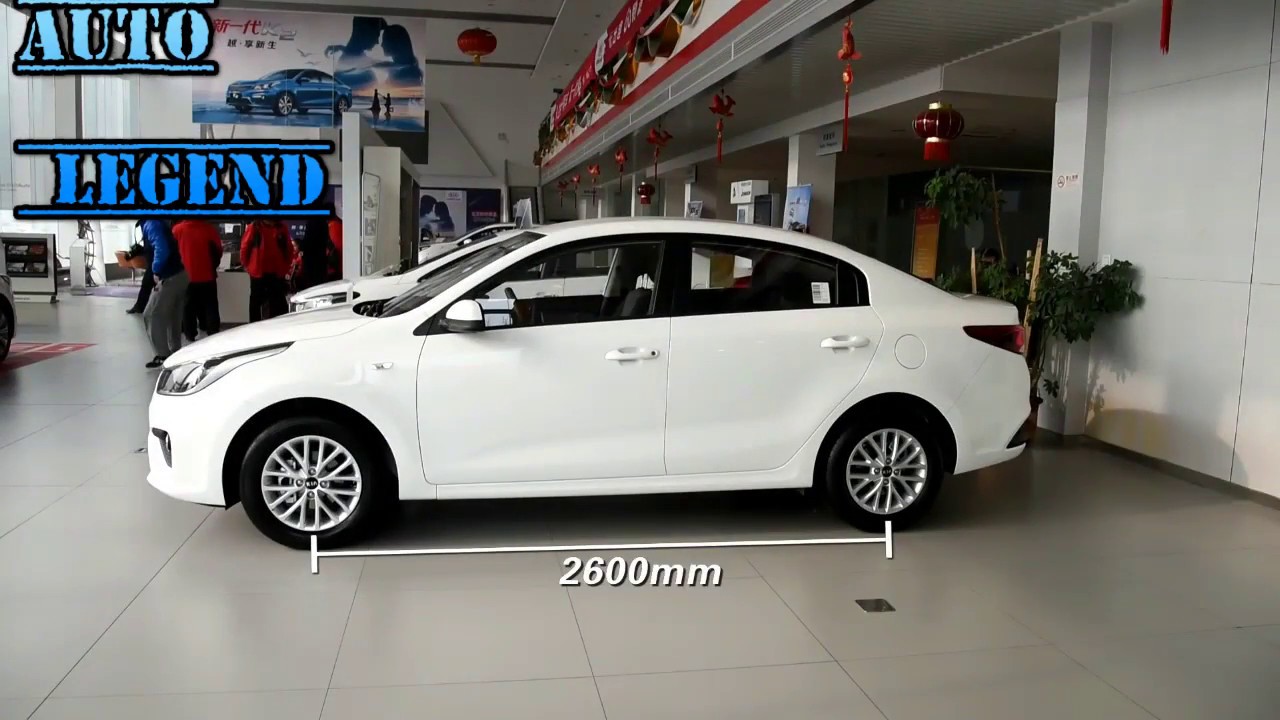 2017 Kia K2   Rio Sedan 1 4L MT GLS   Walkaround Review   YouTube